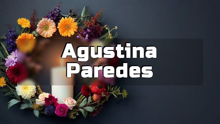 Agustina Paredes