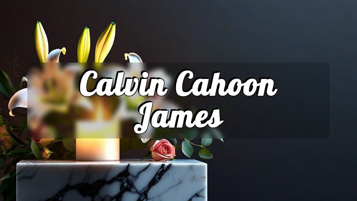 Calvin Cahoon James, Greensboro, North Carolina
