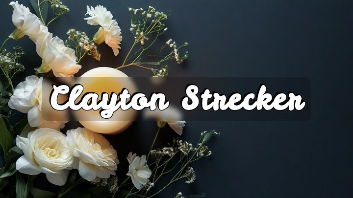 Clayton Strecker, Salina, Kansas