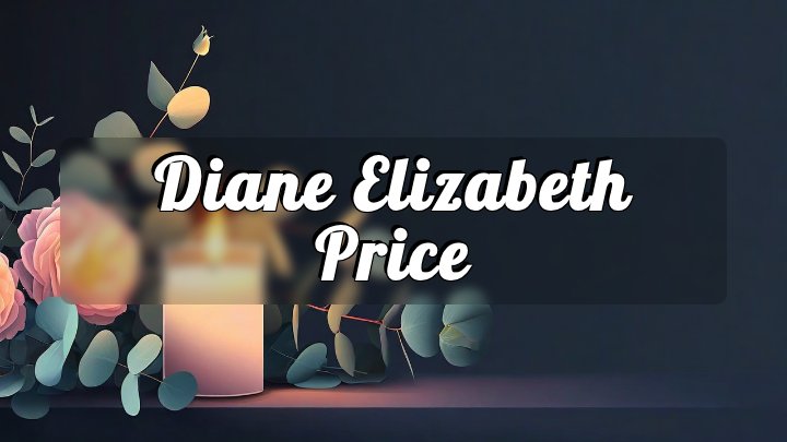 Diane Elizabeth Price, Gladwin, Michigan