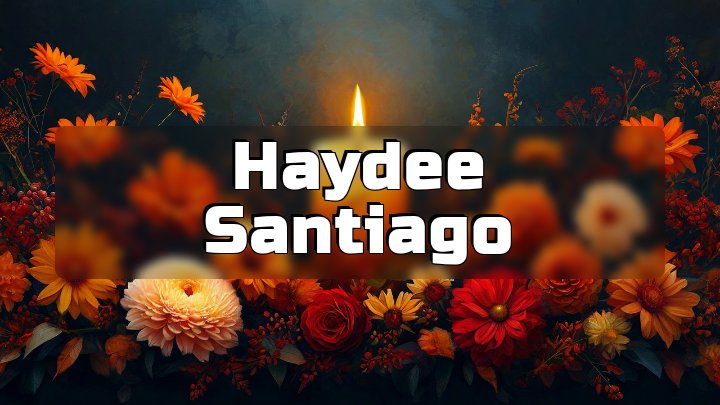 Haydee Santiago, Deltona, Florida