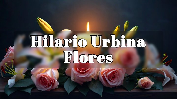 Hilario Urbina Flores, Dallas, Texas