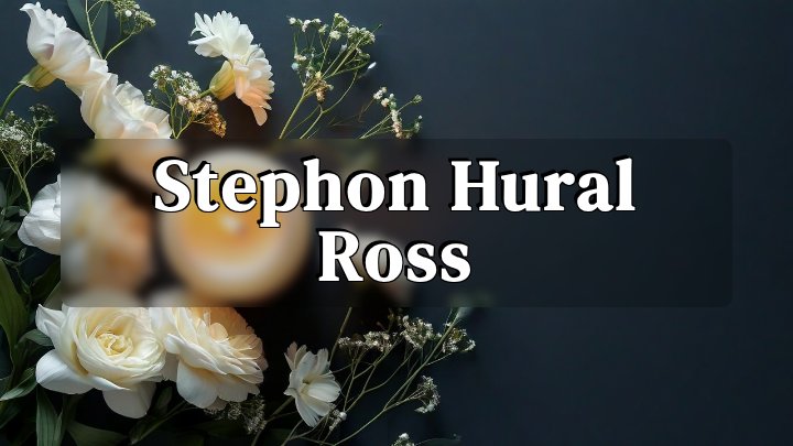 Stephon Hural Ross, Avondale, Arizona