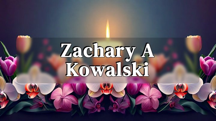 Zachary A Kowalski, Beecher, Illinois